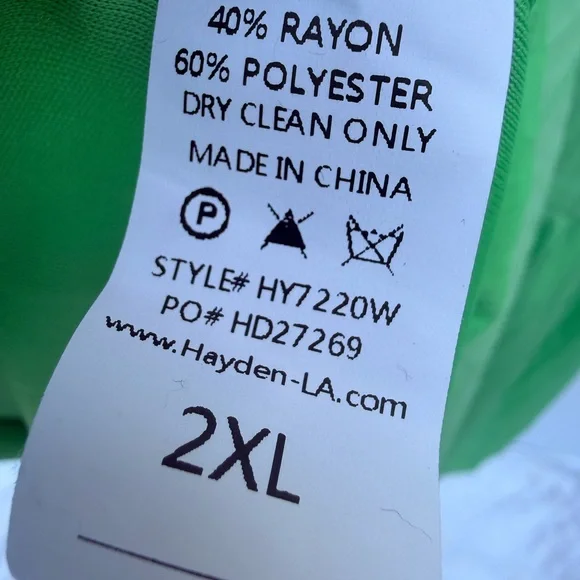 Hayden Emerald Green Tiered Maxi Flowy Sleeveless Summer Statement Dress 2XL - Picture 5 of 11